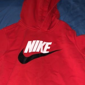 Boys red Nike sweatshirt (size boys medium)